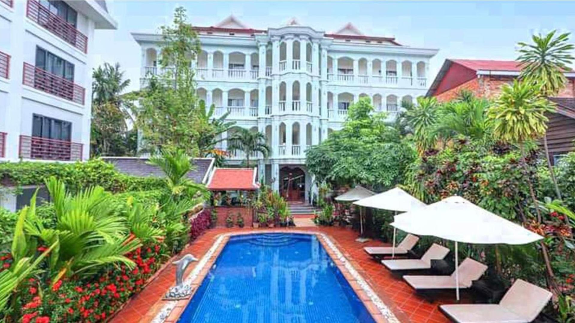 Hotel Tan Sokchea Boutique Ciudad de Siem Riep Exterior foto