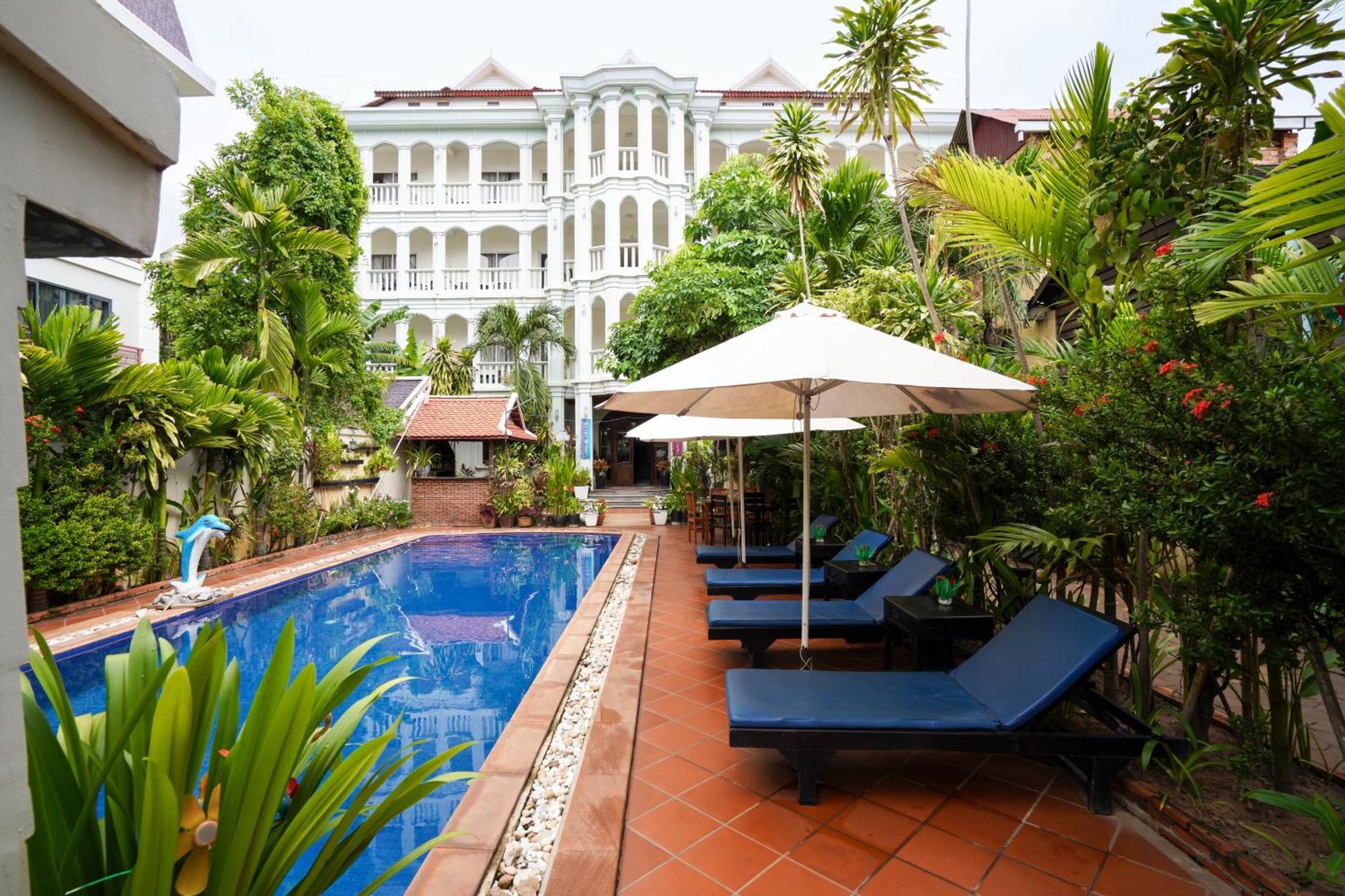 Hotel Tan Sokchea Boutique Ciudad de Siem Riep Exterior foto